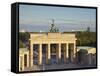 Brandenburg Gate, Pariser Platz, Berlin, Germany-Jon Arnold-Framed Stretched Canvas