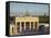 Brandenburg Gate, Pariser Platz, Berlin, Germany-Jon Arnold-Framed Stretched Canvas