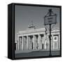 Brandenburg Gate, Pariser Platz, Berlin, Germany-Jon Arnold-Framed Stretched Canvas