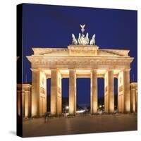Brandenburg Gate, Pariser Platz, Berlin, Germany-Jon Arnold-Stretched Canvas