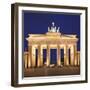 Brandenburg Gate, Pariser Platz, Berlin, Germany-Jon Arnold-Framed Premium Photographic Print