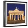 Brandenburg Gate, Pariser Platz, Berlin, Germany-Jon Arnold-Framed Premium Photographic Print