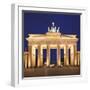 Brandenburg Gate, Pariser Platz, Berlin, Germany-Jon Arnold-Framed Premium Photographic Print