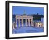 Brandenburg Gate, Pariser Platz, Berlin, Germany-Jon Arnold-Framed Photographic Print