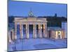 Brandenburg Gate, Pariser Platz, Berlin, Germany-Jon Arnold-Mounted Photographic Print