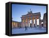 Brandenburg Gate, Pariser Platz, Berlin, Germany-Jon Arnold-Framed Stretched Canvas