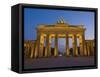 Brandenburg Gate, Pariser Platz, Berlin, Germany-Neale Clarke-Framed Stretched Canvas