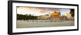 Brandenburg Gate, Platz Des 18 Marz 1848, Berlin, Germany-Jon Arnold-Framed Premium Photographic Print