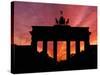 Brandenburg Gate, Unter Den Linden, Berlin, Germany-Dave Bartruff-Stretched Canvas