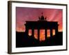 Brandenburg Gate, Unter Den Linden, Berlin, Germany-Dave Bartruff-Framed Photographic Print