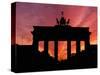 Brandenburg Gate, Unter Den Linden, Berlin, Germany-Dave Bartruff-Stretched Canvas