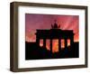 Brandenburg Gate, Unter Den Linden, Berlin, Germany-Dave Bartruff-Framed Photographic Print