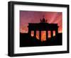 Brandenburg Gate, Unter Den Linden, Berlin, Germany-Dave Bartruff-Framed Photographic Print