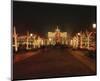 Brandenburg Gate Xmas, Berlin-null-Mounted Art Print