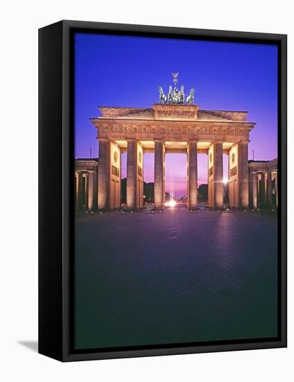 Brandenburg Gate-Murat Taner-Framed Stretched Canvas