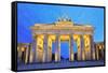Brandenburg Gate-noppasin wongchum-Framed Stretched Canvas