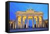 Brandenburg Gate-noppasin wongchum-Framed Stretched Canvas