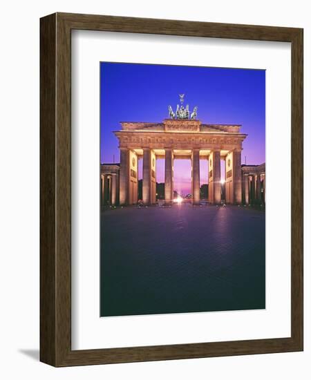 Brandenburg Gate-Murat Taner-Framed Photographic Print