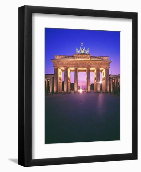 Brandenburg Gate-Murat Taner-Framed Photographic Print