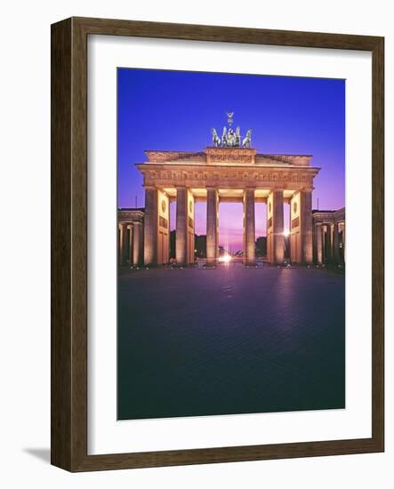 Brandenburg Gate-Murat Taner-Framed Photographic Print