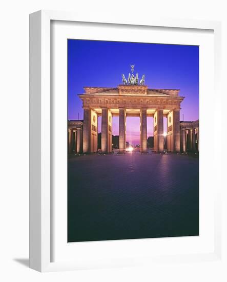 Brandenburg Gate-Murat Taner-Framed Photographic Print