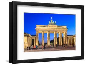 Brandenburg Gate-noppasin wongchum-Framed Photographic Print