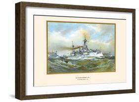 Brandenburg Squadron at Sea-G. Arnold-Framed Art Print