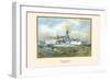 Brandenburg Squadron at Sea-G. Arnold-Framed Art Print