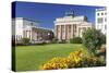 Brandenburger Tor (Brandenburg Gate), Pariser Platz Square, Berlin Mitte, Berlin, Germany, Europe-Markus Lange-Stretched Canvas