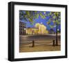 Brandenburger Tor in the evening, Berlin, Germany-null-Framed Art Print