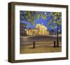 Brandenburger Tor in the evening, Berlin, Germany-null-Framed Art Print