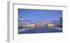 Brandenburger Tor in the evening, Berlin, Germany-null-Framed Art Print