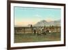 Branding Calves near El Paso, Texas-null-Framed Premium Giclee Print