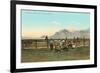 Branding Calves near El Paso, Texas-null-Framed Premium Giclee Print