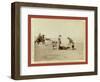 Branding Calves on Roundup-John C. H. Grabill-Framed Giclee Print