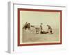 Branding Calves on Roundup-John C. H. Grabill-Framed Giclee Print