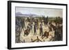 Branding of Foals, 1887-Giovanni Fattori-Framed Giclee Print