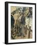 Branding of Young Bulls in Maremma, Circa 1887-Giovanni Fattori-Framed Giclee Print