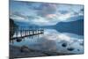 Brandlehow Bay, Borrowdale, Lake Derwent Water at Daybreak-John Potter-Mounted Photographic Print