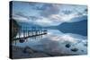 Brandlehow Bay, Borrowdale, Lake Derwent Water at Daybreak-John Potter-Stretched Canvas