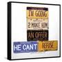 Brando Offer Can't Refuse-Gregory Constantine-Framed Stretched Canvas