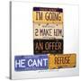 Brando Offer Can't Refuse-Gregory Constantine-Stretched Canvas