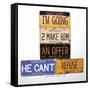 Brando Offer Can't Refuse-Gregory Constantine-Framed Stretched Canvas