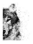 Wolf At Attention-Brandon Wong-Laminated Art Print