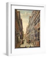 Brandstweite in Hamburg, 1775-C. F. Feldt-Framed Giclee Print