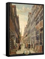 Brandstweite in Hamburg, 1775-C. F. Feldt-Framed Stretched Canvas