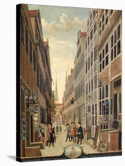 Brandstweite in Hamburg, 1775-C. F. Feldt-Stretched Canvas