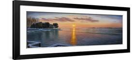 Branford Sunset Beach-Bruce Dumas-Framed Premium Giclee Print