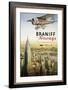 Braniff Airways, Manhattan, New York-Kerne Erickson-Framed Giclee Print