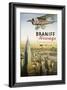 Braniff Airways, Manhattan, New York-Kerne Erickson-Framed Giclee Print
